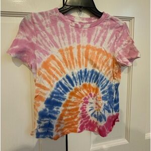 Gap tie dye rainbow tee